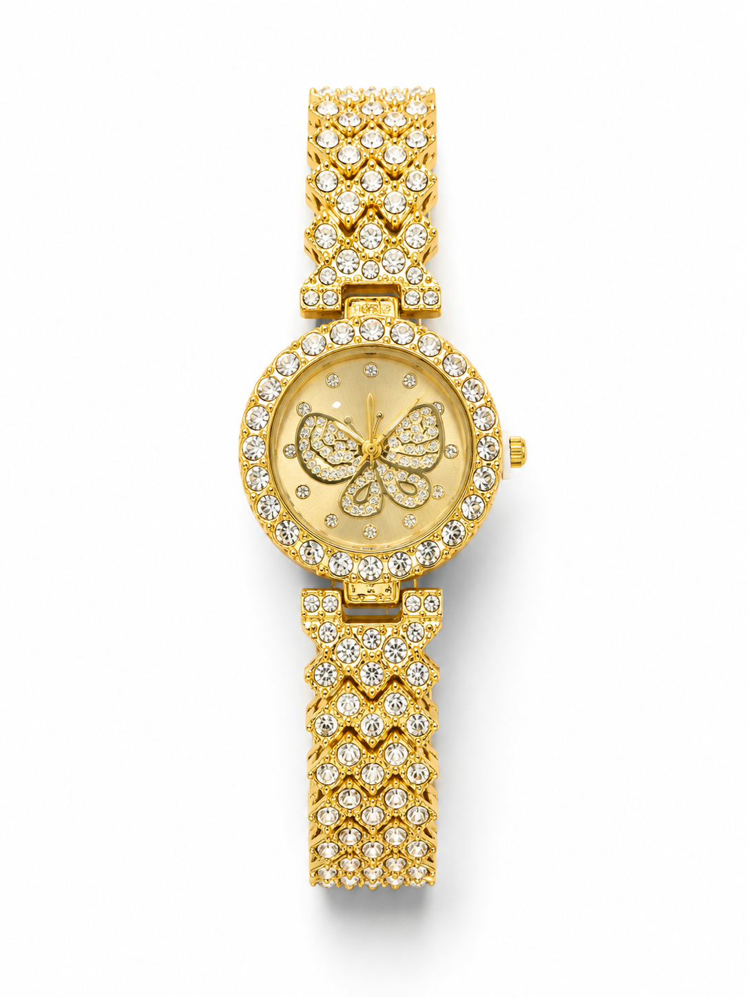 Watch 019 (Rhinestones) - 316L stainless steel by Qimati