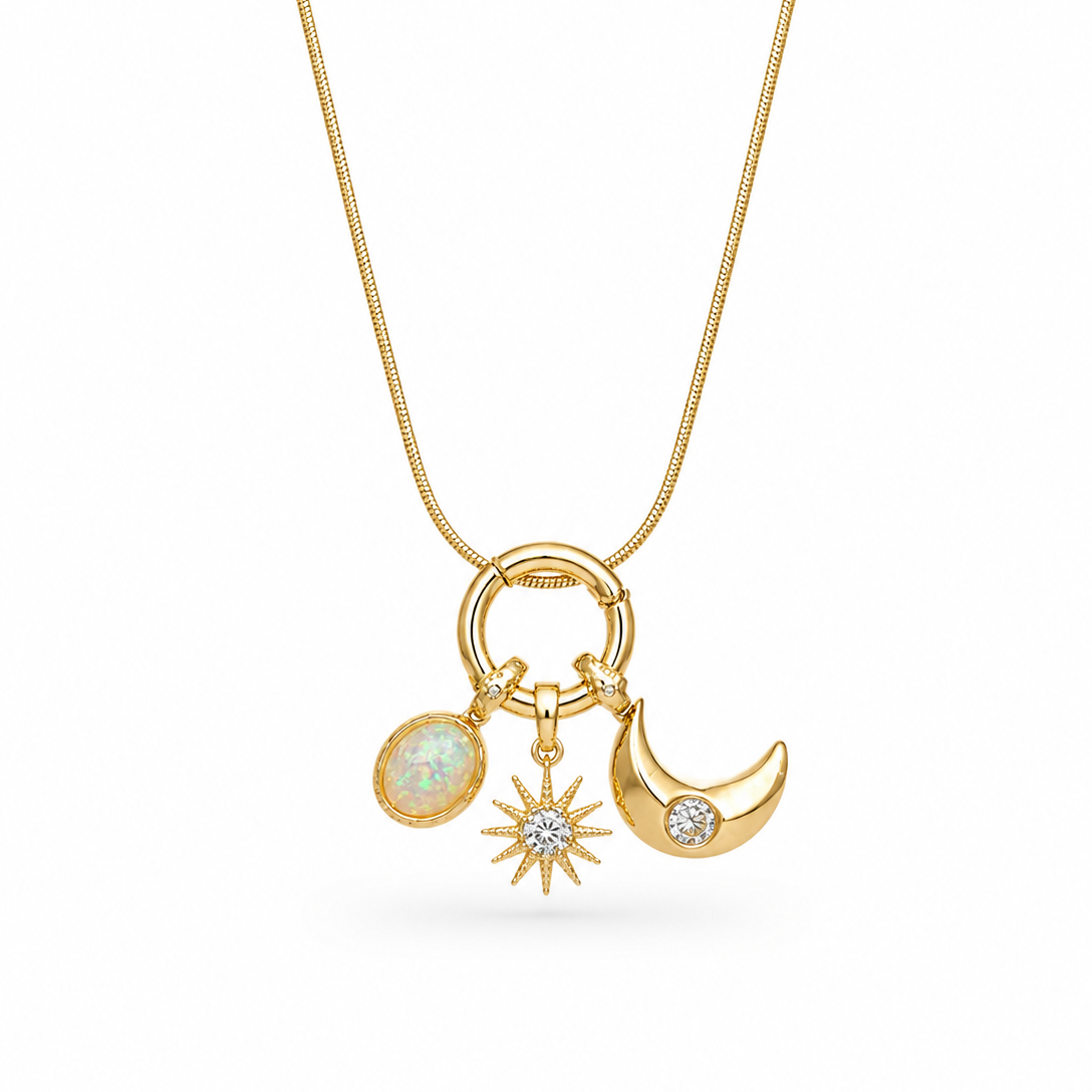 Necklace 366 - 316L stainless steel by Qimati