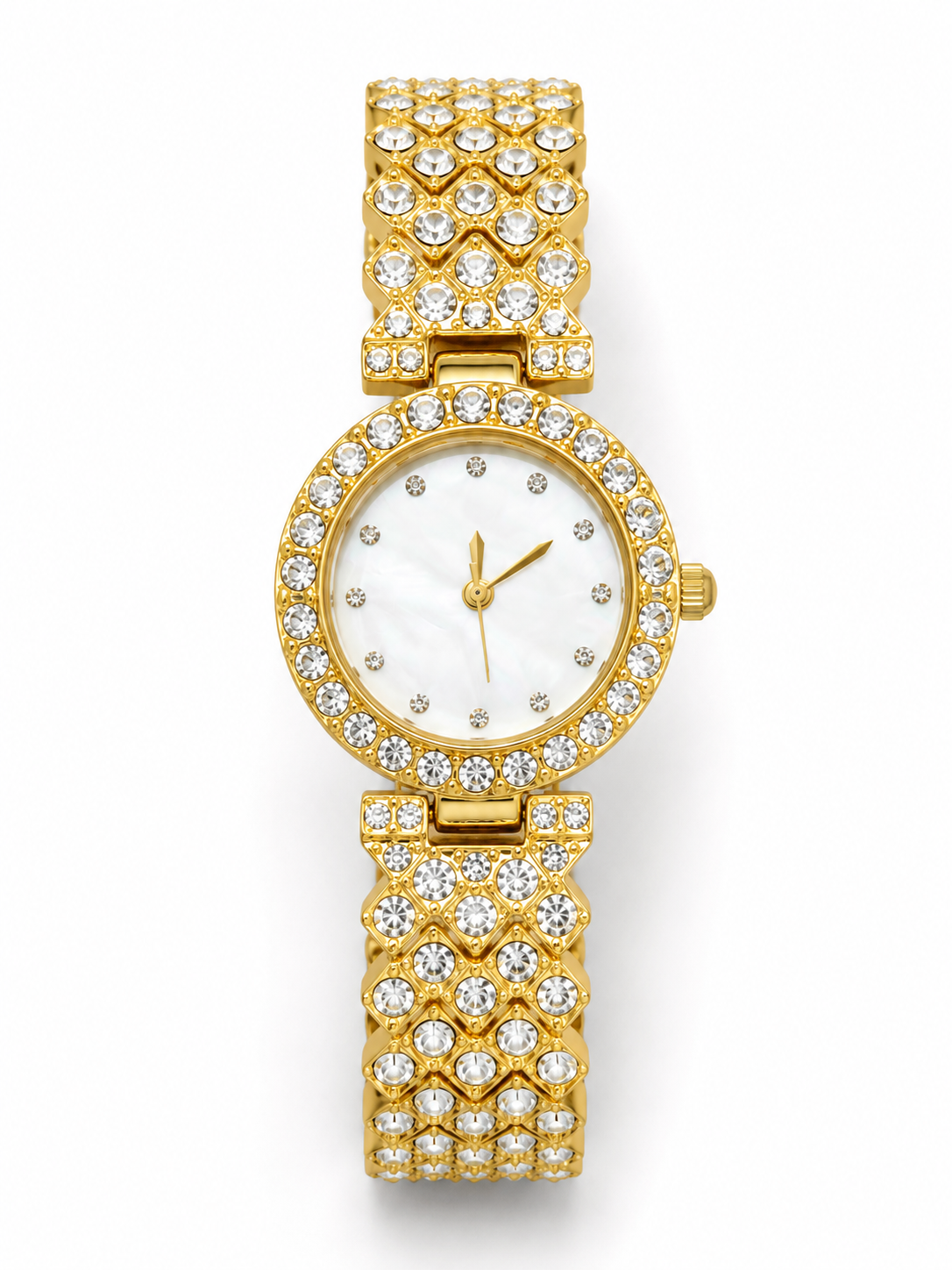 Watch 020 (Rhinestones) - 316L stainless steel by Qimati