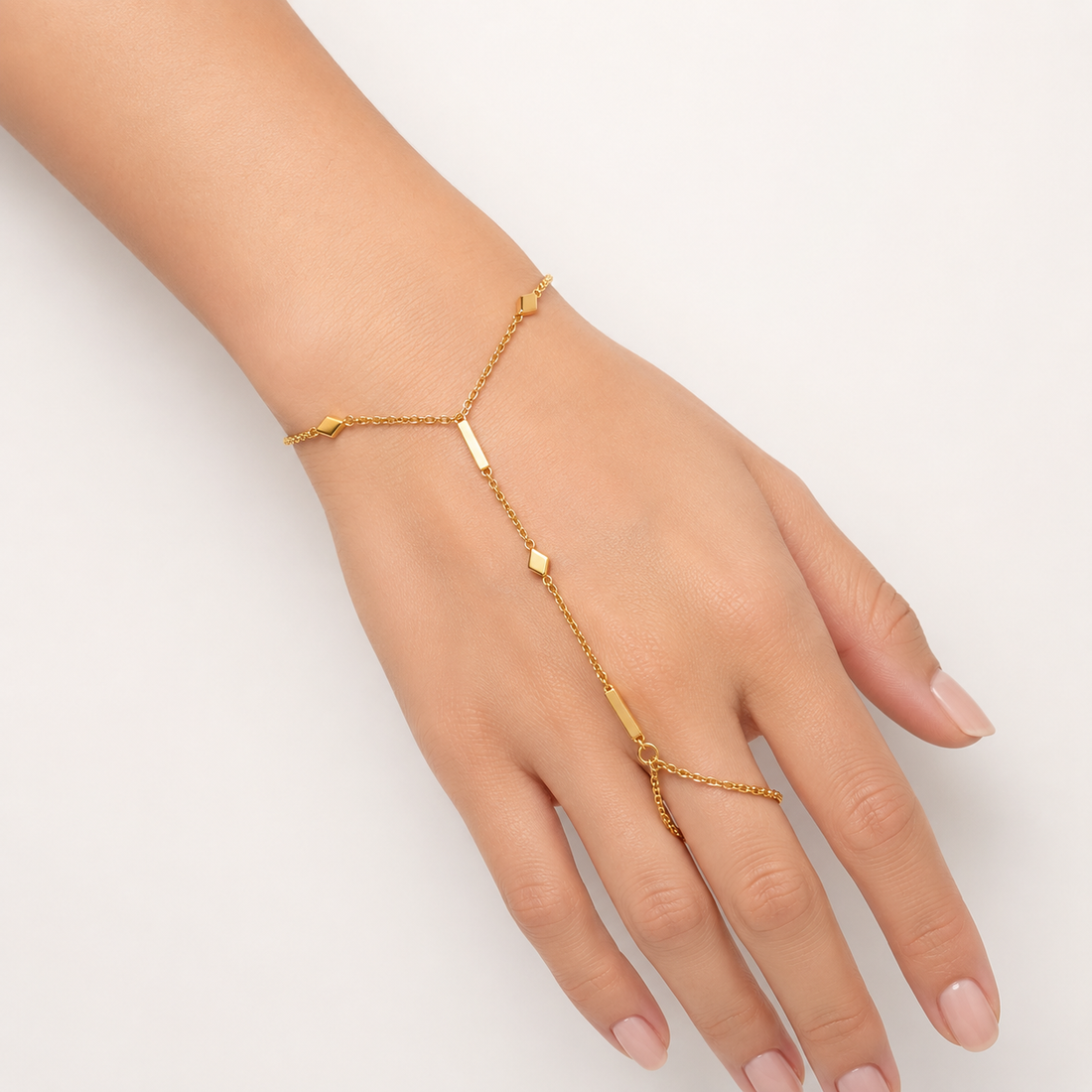 Hand Chain 027 - 316L stainless steel by Qimati