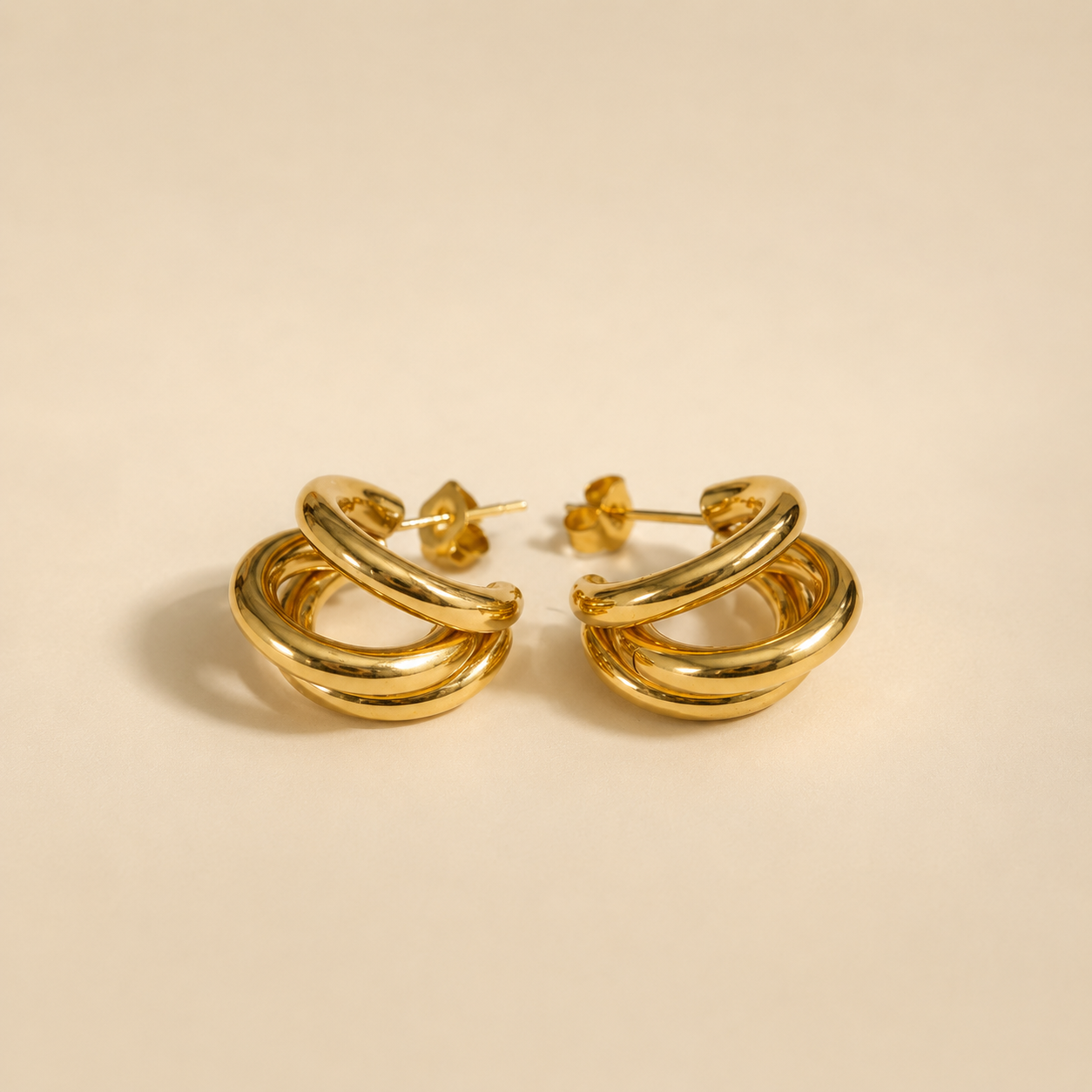 Earrings 316 - 316L stainless steel by Qimati