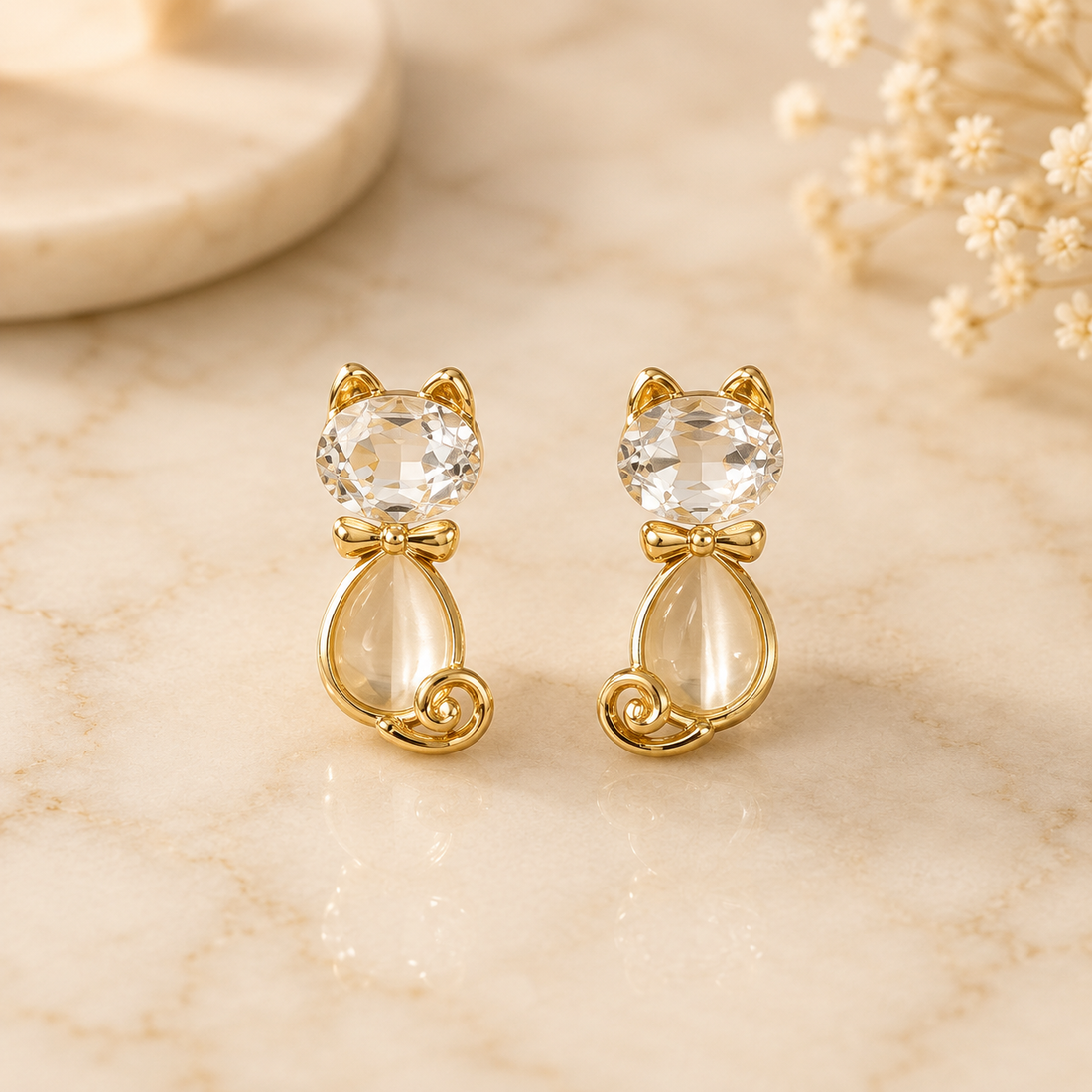 Earrings 458 - 304 stainless steel by Qimati