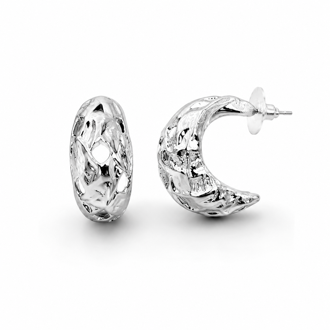 Earrings 245 - 304 stainless steel by Qimati