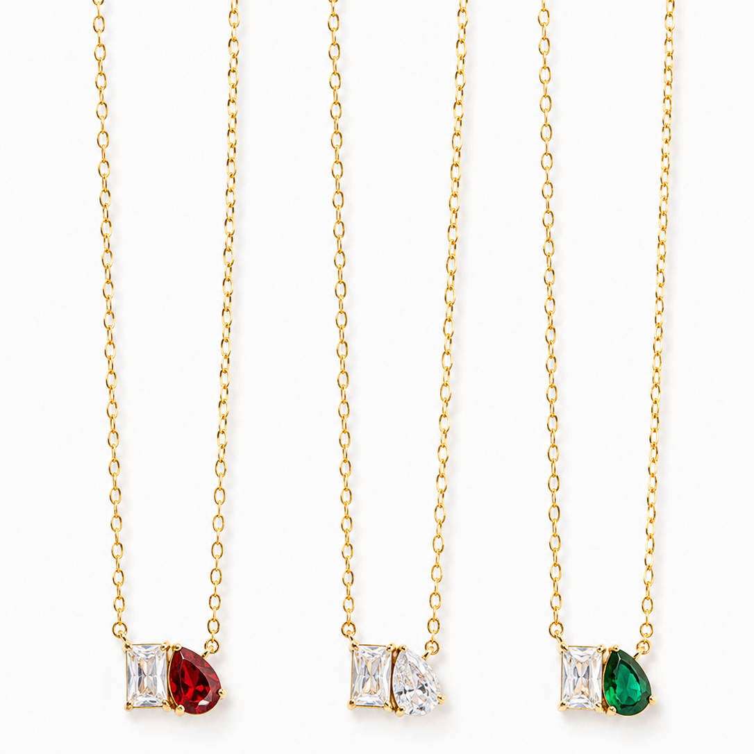 Necklace 811 - 316L stainless steel by Qimati