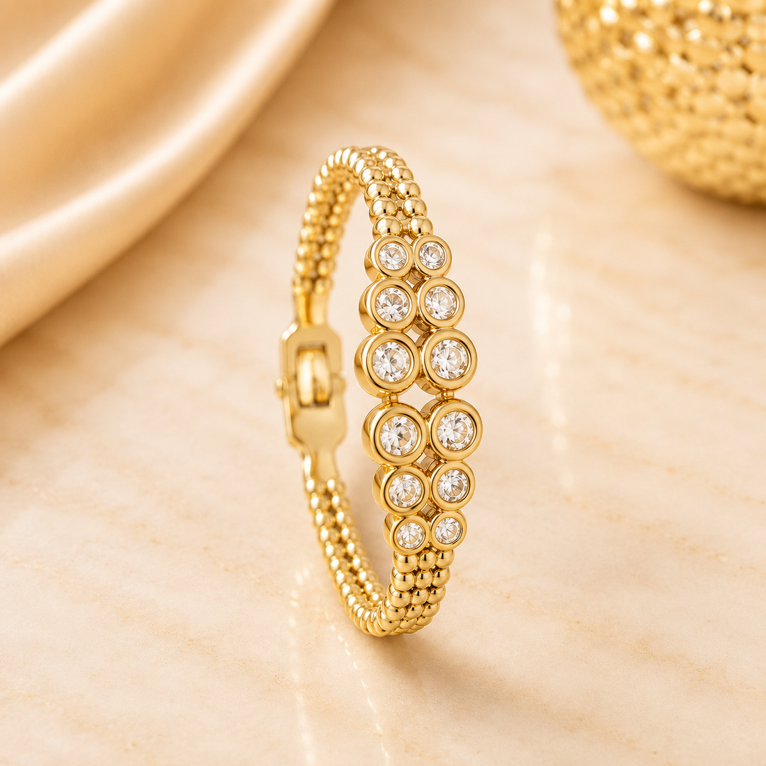 Bracelet Kada 342 (Small) - 316L stainless steel by Qimati