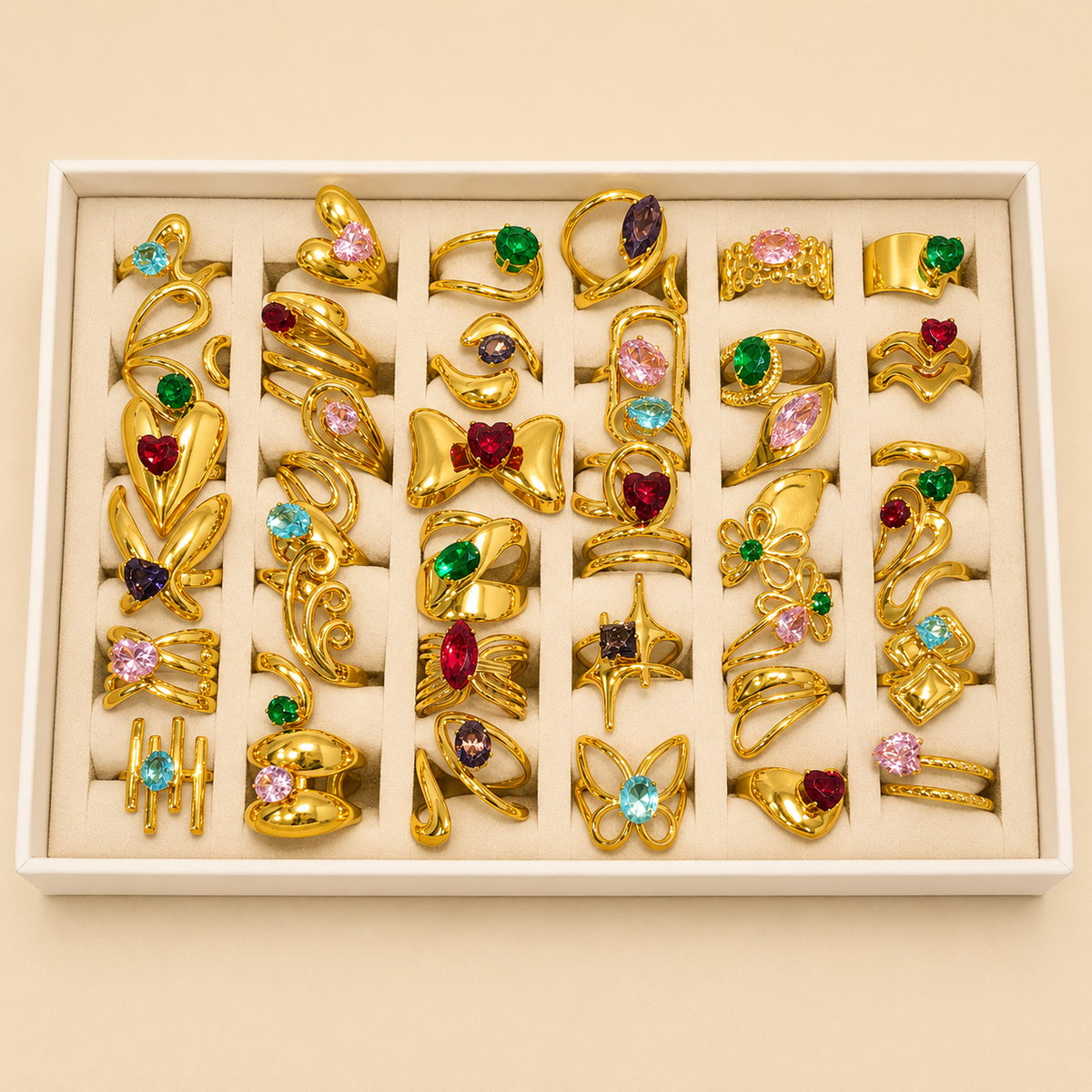 Rings 158 Box of 36pc