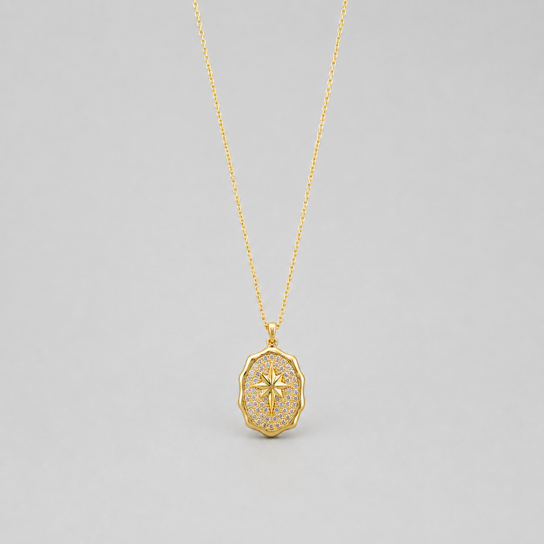 Necklace 532 - 316L stainless steel by Qimati