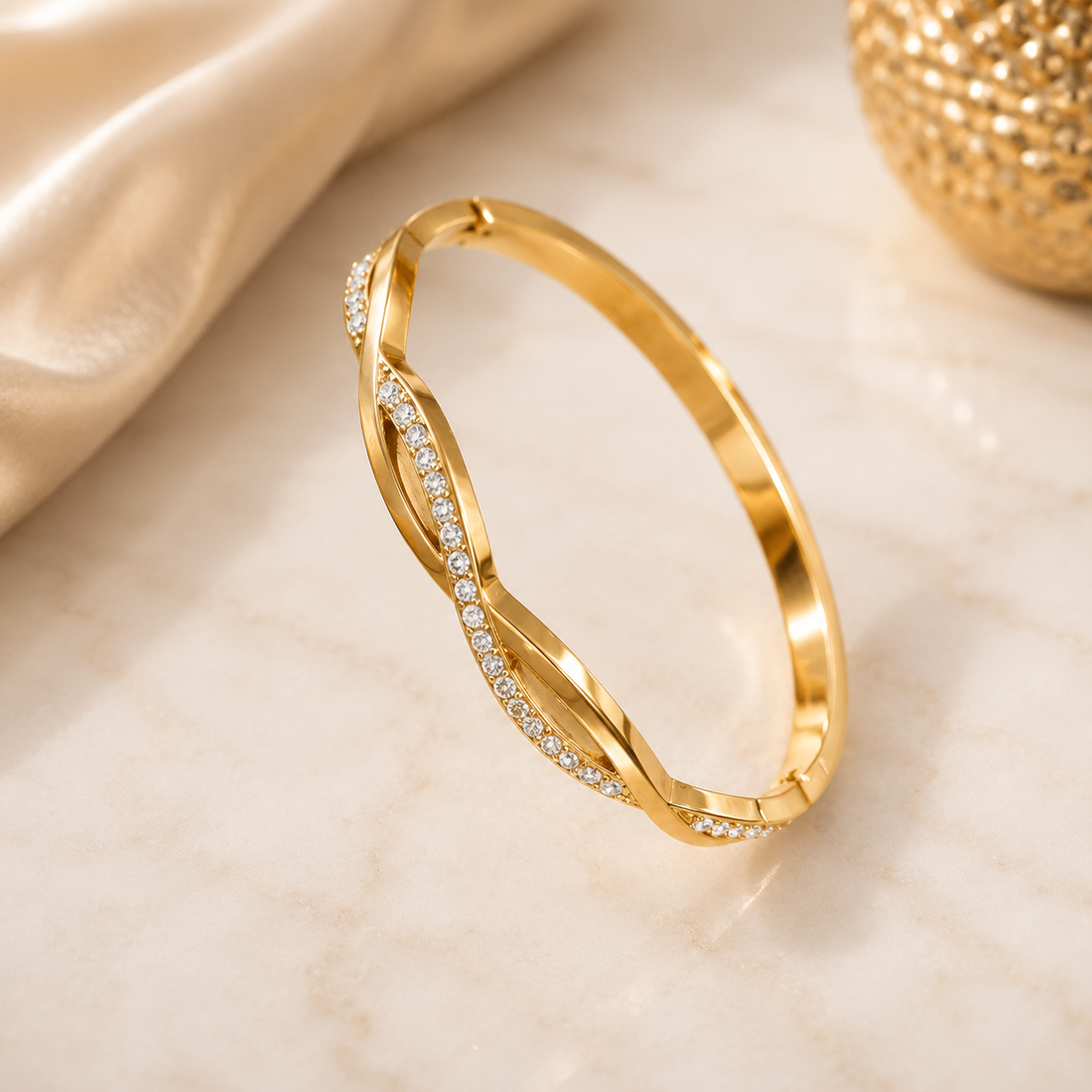 Bracelet Kada 339 (Small) - 316L stainless steel by Qimati