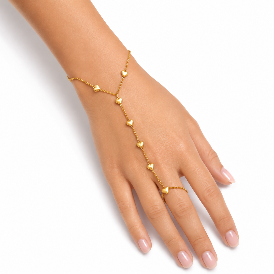 Hand Chain 028 - 316L stainless steel by Qimati