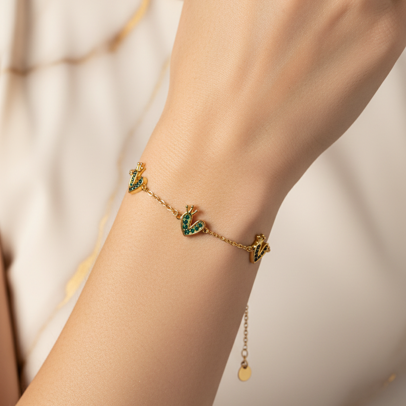 Chain Bracelet 153 — 316L stainless steel by Qimati