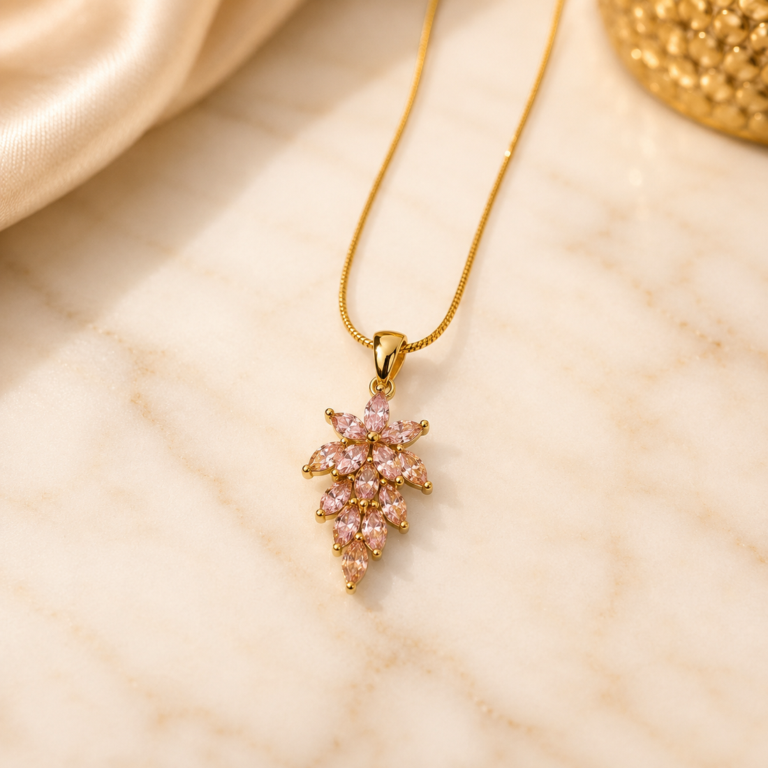 Necklace S102 - 316L stainless steel by Qimati