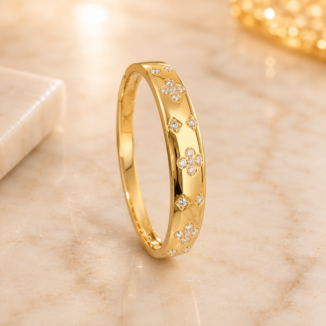 Bracelet Kada 351 (Small) - 316L stainless steel by Qimati