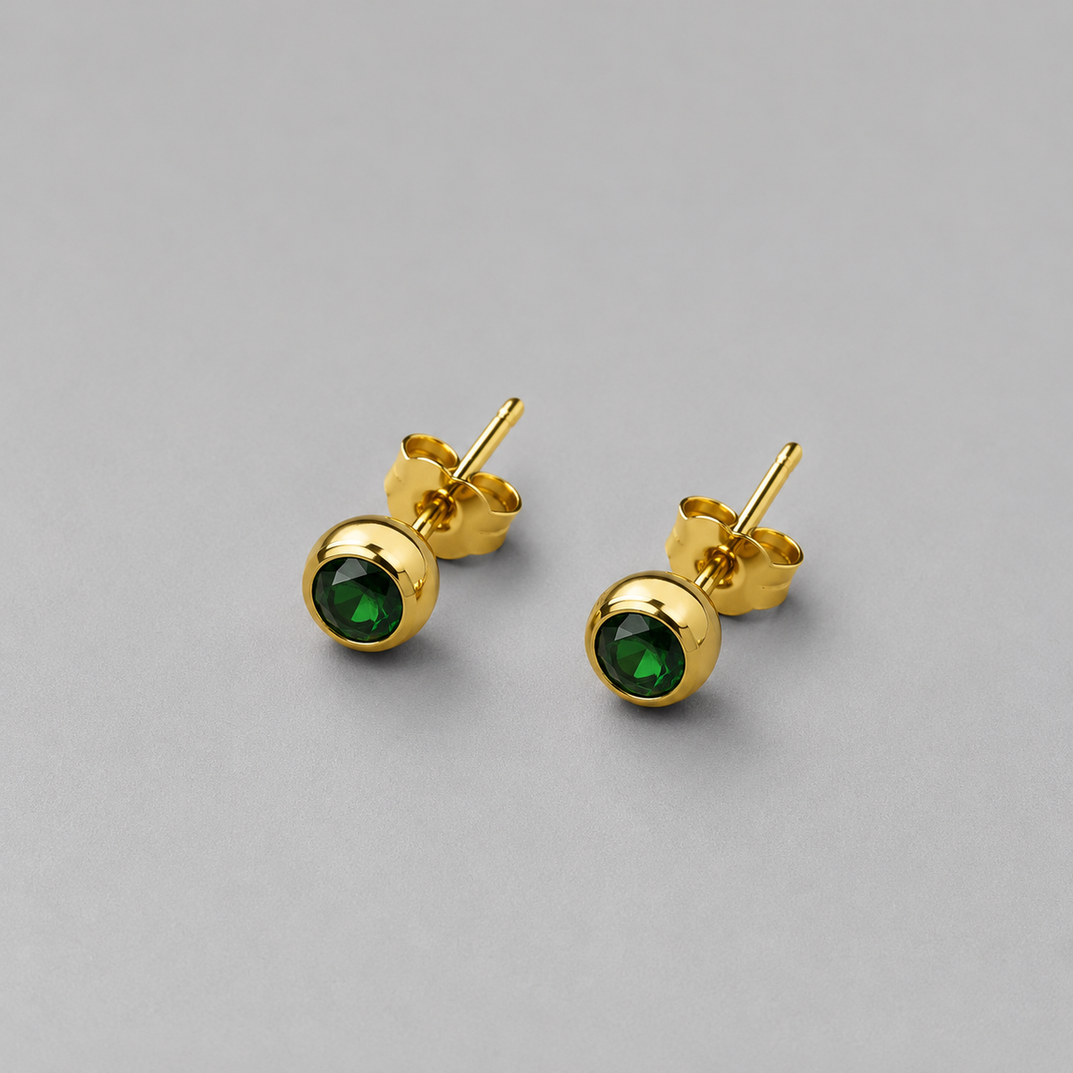 Earrings 160 - 316L stainless steel by Qimati
