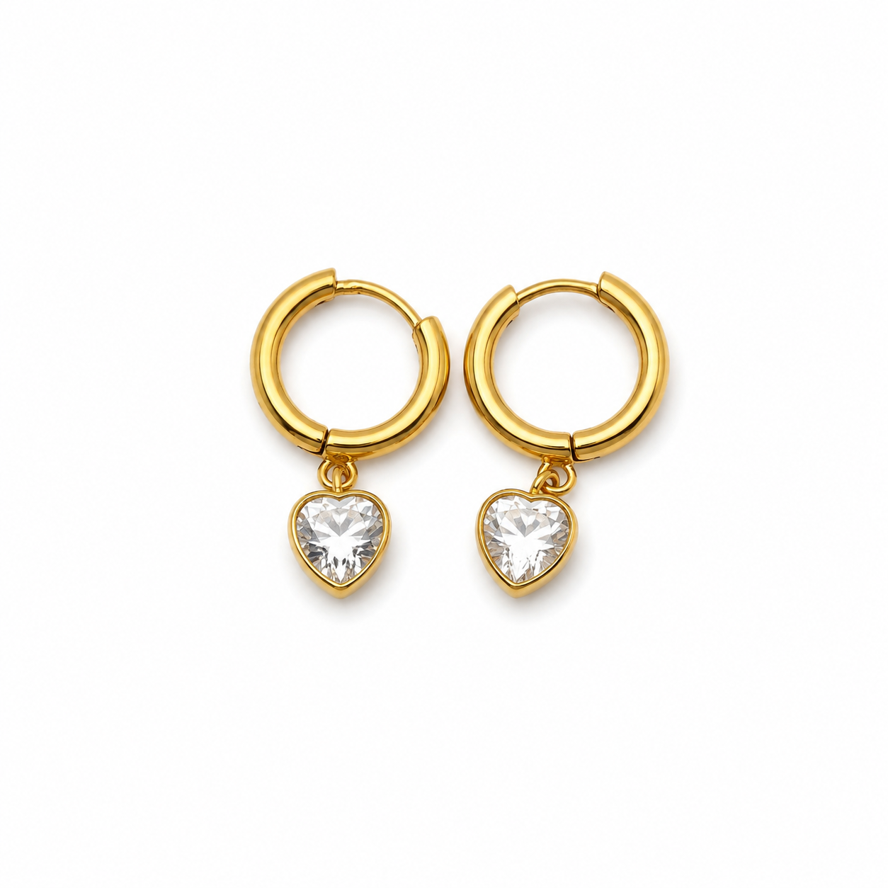 Earrings 314 - 316L stainless steel by Qimati