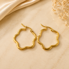 Earrings 477 - 304 stainless steel by Qimati