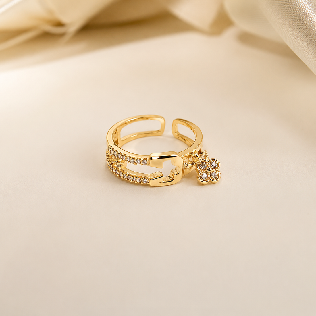 Rings S081 - 316L stainless steel by Qimati