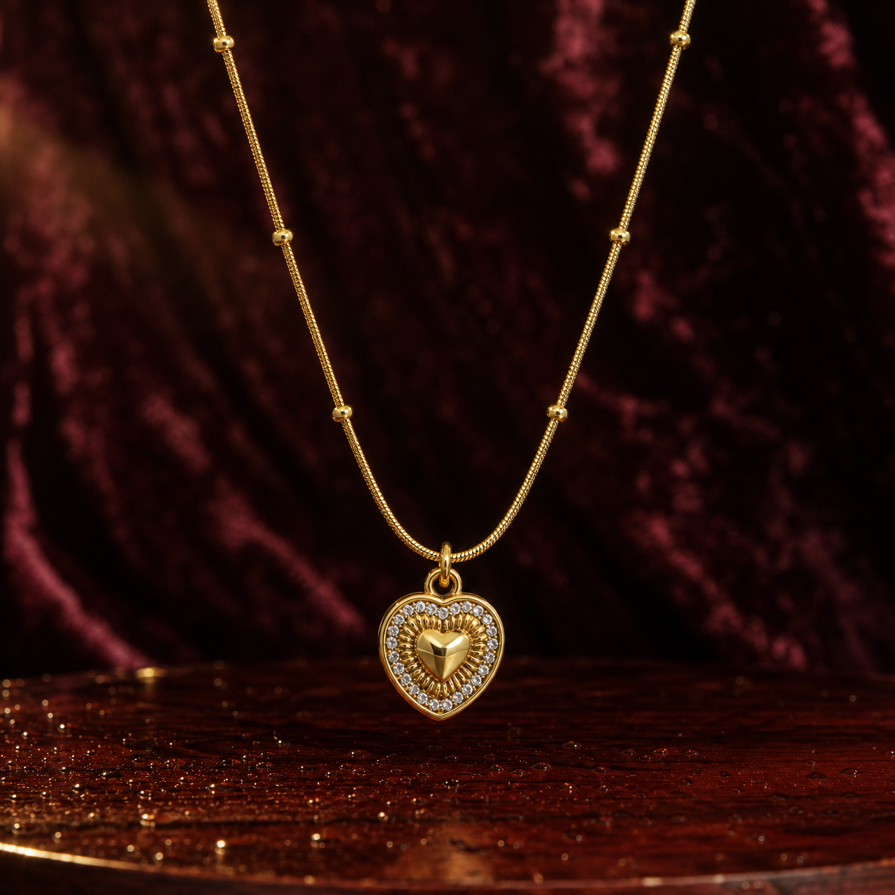 Necklace 975 - 304 stainless steel by Qimati