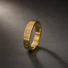 Rings 256 - 316L stainless steel by Qimati